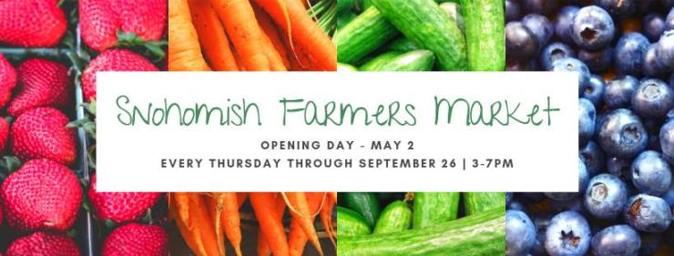 Snohomish Farmer's Market 2019